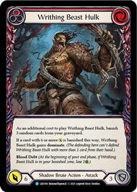 Writhing Beast Hulk (Red) (LEV016) [Blitz Deck Monarch Levia]