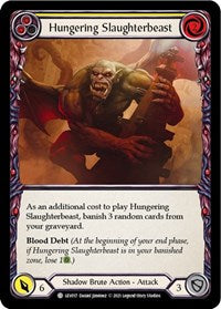 Hungering Slaughterbeast (Yellow) (LEV017) [Blitz Deck Monarch Levia]