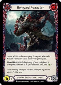 Boneyard Marauder (Blue) (LEV018) [Blitz Deck Monarch Levia]