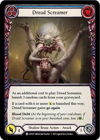 Dread Screamer (Blue) (LEV021) [Blitz Deck Monarch Levia]