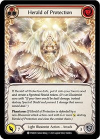 Herald of Protection (Red) (PSM009) [Blitz Deck Monarch Prism]