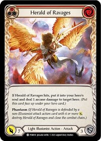 Herald of Ravages (Red) (PSM010) [Blitz Deck Monarch Prism]