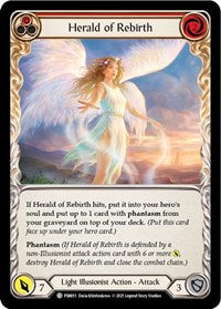 Herald of Rebirth (Red) (PSM011) [Blitz Deck Monarch Prism]