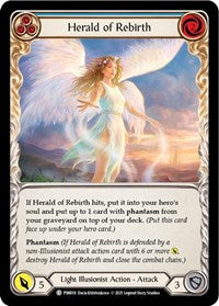 Herald of Rebirth (Blue) (PSM018) [Blitz Deck Monarch Prism]