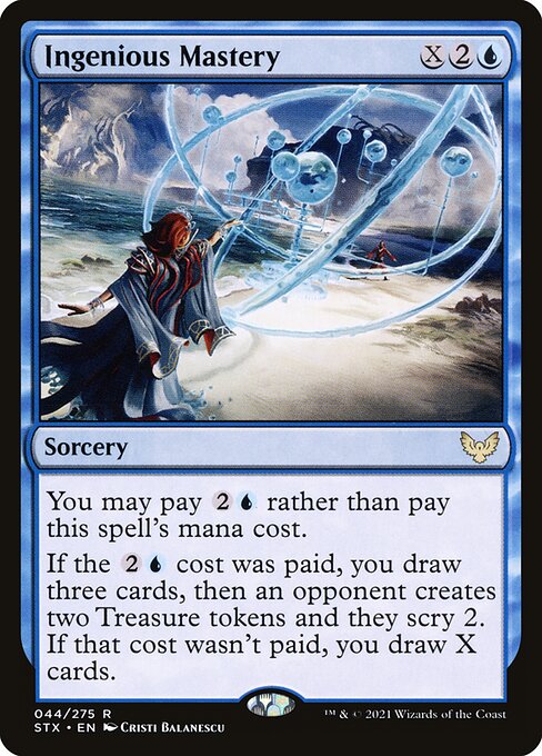 Ingenious Mastery (44) [Strixhaven: School of Mages]