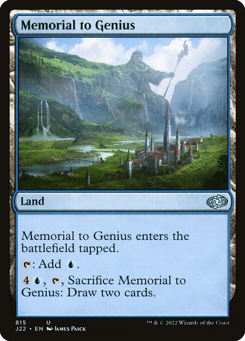 Memorial to Genius (815) [Jumpstart 2022]