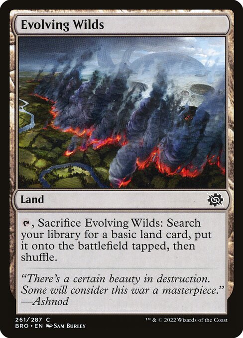 Evolving Wilds (261) [The Brothers' War]