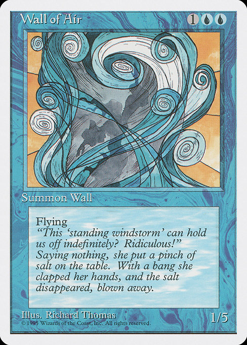 Wall of Air (113) [Fourth Edition]