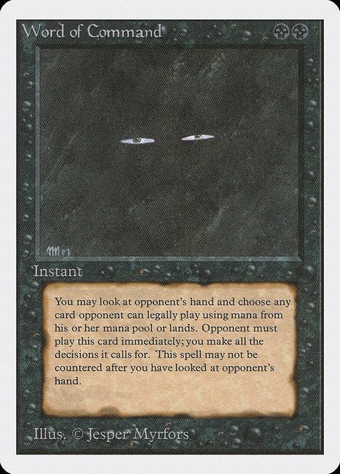 Word of Command (137) [Unlimited Edition]