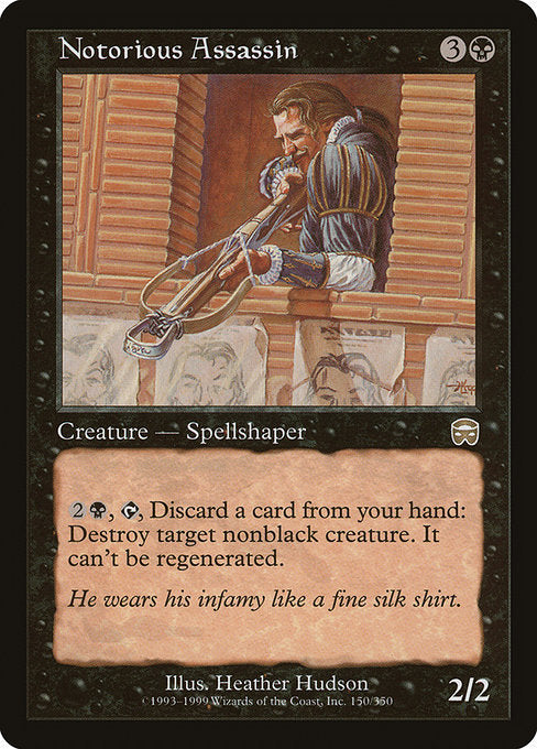 Notorious Assassin (150) [Mercadian Masques]