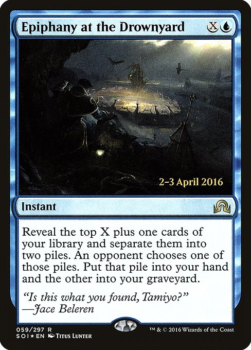 Epiphany at the Drownyard (59s) [Shadows over Innistrad Promos]