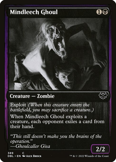 Mindleech Ghoul (389) [Innistrad: Double Feature]