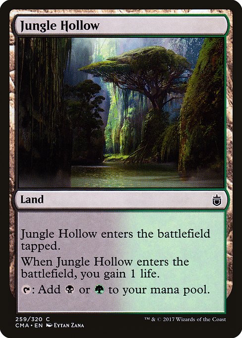 Jungle Hollow (259) [Commander Anthology]