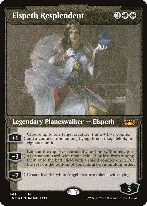 Elspeth Resplendent (441) [Streets of New Capenna] [Showcase]