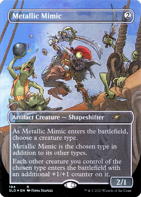 Metallic Mimic (194) [Secret Lair Drop] [Borderless]