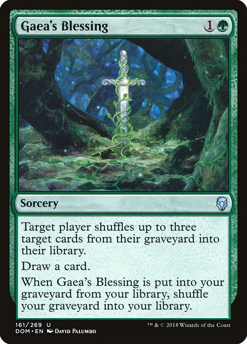 Gaea's Blessing (161) [Dominaria]