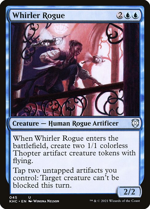 Whirler Rogue (45) [Kaldheim Commander]