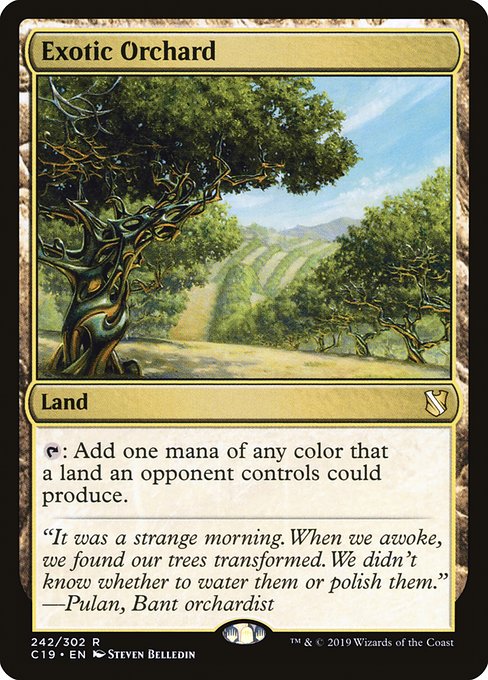 Exotic Orchard (242) [Commander 2019]