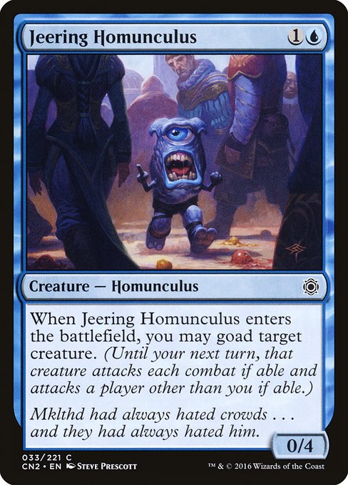 Jeering Homunculus (33) [Conspiracy: Take the Crown]
