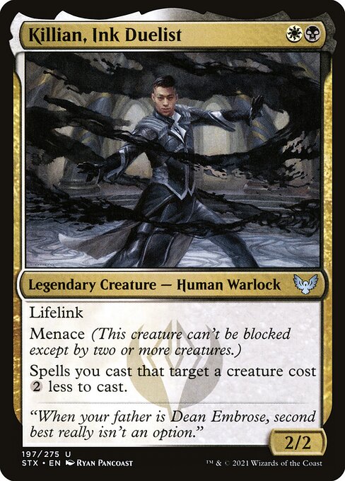 Killian, Ink Duelist (197) [Strixhaven: School of Mages]