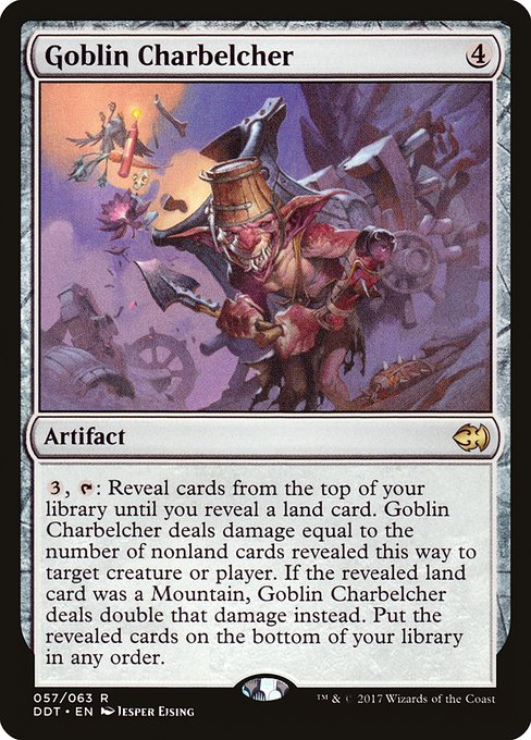 Goblin Charbelcher (57) [Duel Decks: Merfolk vs. Goblins]