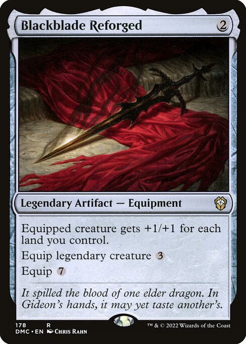 Blackblade Reforged (178) [Dominaria United Commander]