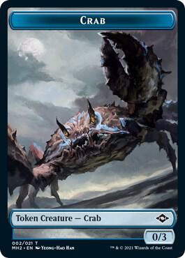 Crab Token (2) [Modern Horizons 2]