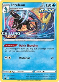 Inteleon - SWSH113 (Prerelease) (SWSH113) [SWSH Sword and Shield Promo Cards]