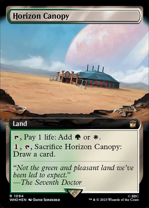 Horizon Canopy (1094) [Doctor Who] [Extended Art]