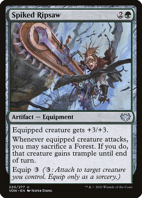 Spiked Ripsaw (220) [Innistrad: Crimson Vow]