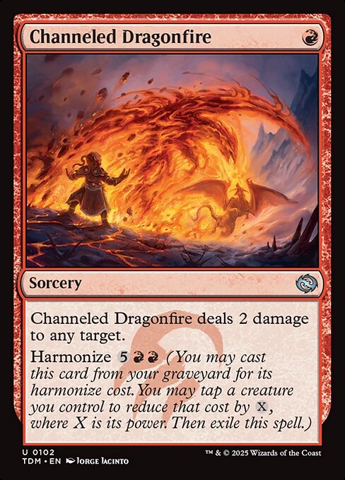 Channeled Dragonfire (102) [Tarkir: Dragonstorm]