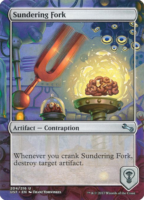 Sundering Fork (204) [Unstable] [Borderless]