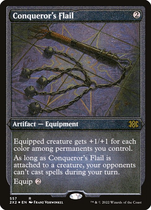 Conqueror's Flail (557) [Double Masters 2022]