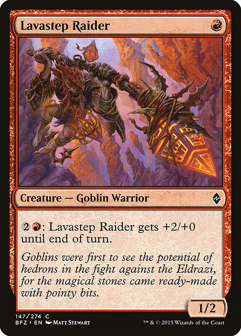 Lavastep Raider (147) [Battle for Zendikar]