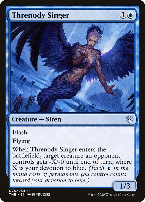 Threnody Singer (75) [Theros Beyond Death]