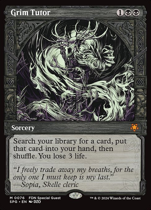 Grim Tutor (76) [Special Guests]