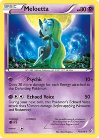 Meloetta - 77/149 (Boundaries Crossed) (077/149) [Deck Exclusives]