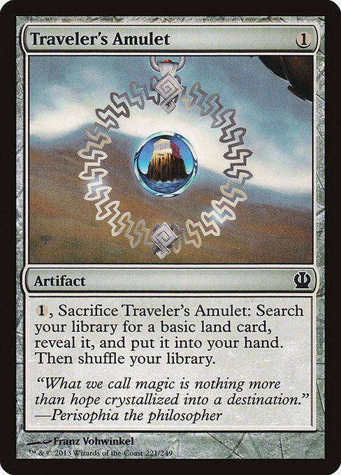 Traveler's Amulet (221) [Theros]