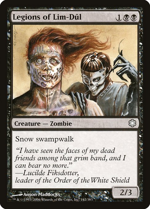 Legions of Lim-Dûl (142) [Coldsnap Theme Decks]
