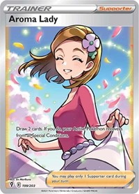 Aroma Lady (Full Art) (199/203) [SWSH07 Evolving Skies]