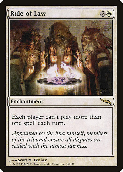 Rule of Law (19) [Mirrodin]