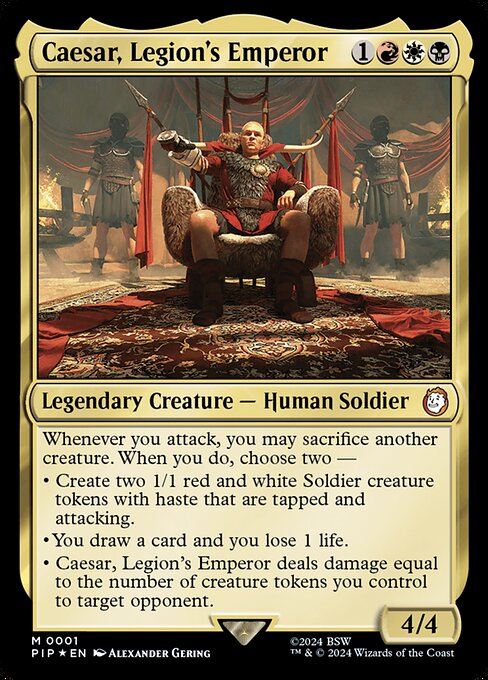 Caesar, Legion's Emperor (1) [Fallout]