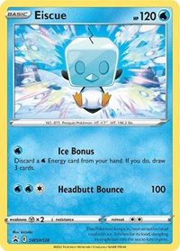 Eiscue - SWSH128 (SWSH128) [SWSH Sword and Shield Promo Cards]