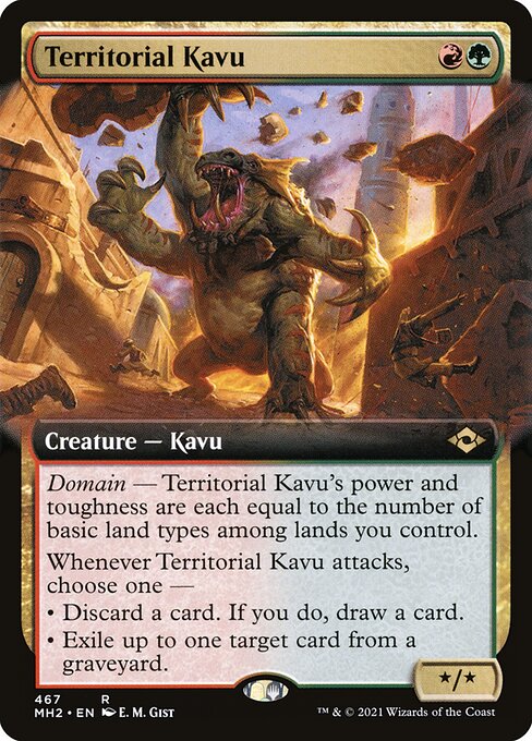 Territorial Kavu (467) [Modern Horizons 2] [Extended Art]
