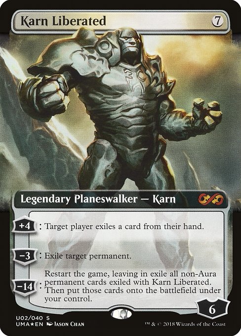 Karn Liberated (U2) [Ultimate Box Topper] [Extended Art]