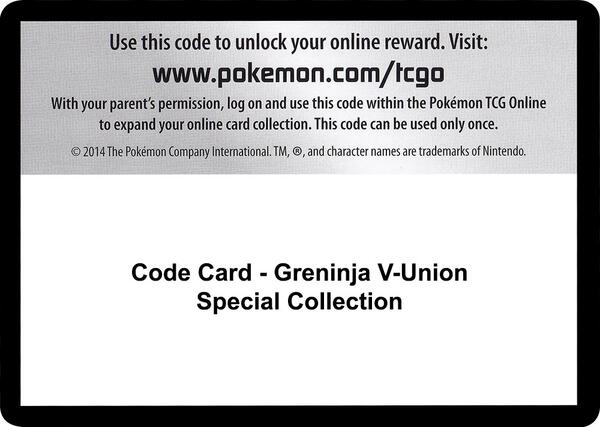 Code Card - Greninja V-UNION Special Collection [SWSH07 Evolving Skies]