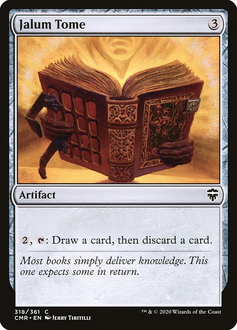 Jalum Tome (318) [Commander Legends]