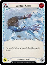 Winter's Grasp (Red) (ELE160) [Tales of Aria (Unlimited)]