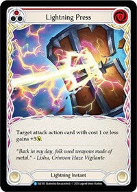 Lightning Press (Red) (ELE183) [Tales of Aria (Unlimited)]