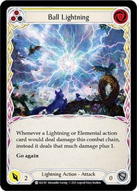 Ball Lightning (Yellow) (ELE187) [Tales of Aria (Unlimited)]